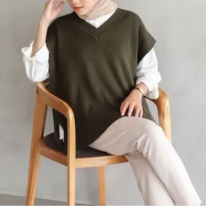 INDIRA Rompi Mita BIGSIZE Rajut Premium Tebal Atasan Wanita