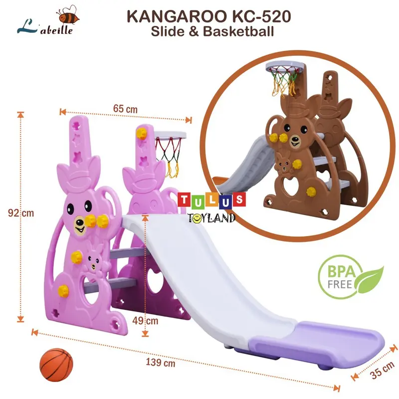 Perosotan Anak Labeille RED PANDA Slide Basketball KC 515 Seluncuran KANGAROO KC 520 Kangguru Murah 4