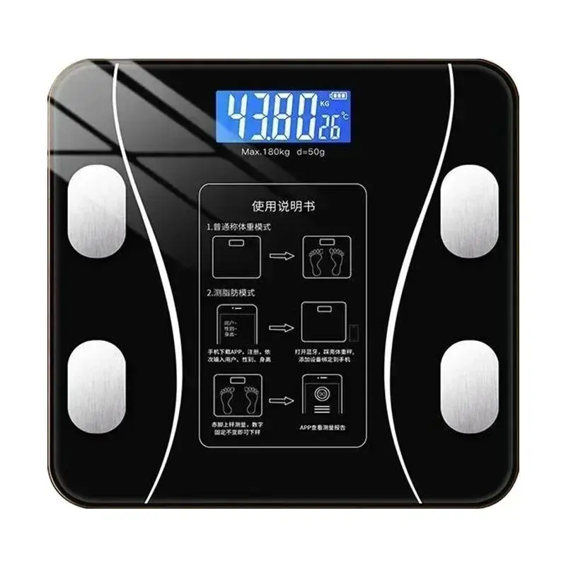 Cân Trọng Lượng, Chuyên Nghiệp, Thông Minh, Đo Bluetooth, Đo Chiều Cao Và Cân Nặng, Đa Chức Năng, Điện Tử, Thích Hợp Làm Quà Tặng Gia Đình 1