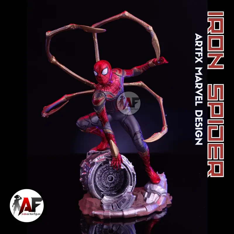 Action Figure statue Spiderman Iron Spider ARTFX marvel avengers Warna