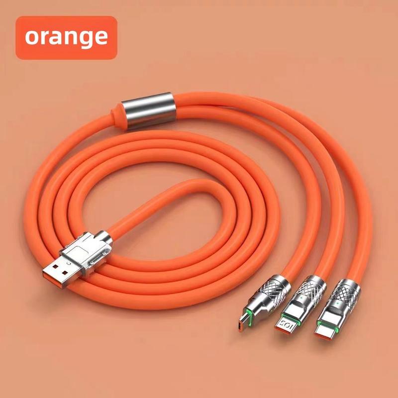 Product Introduction of COD Promo Ramadhan Promo Charger 35W + Kabel Data 3 in 1, Pengisian Super Cepat 6A, Kompatibel dengan Micro, Type C, dan Lightning, Desain Kompak dan Elegan 5