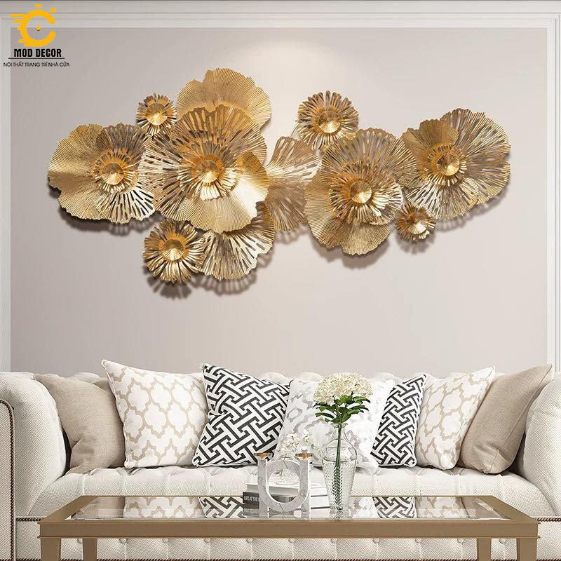  Tranh sắt treo tường trang trí MOD Decor phong cách Bắc Âu nghệ thuật Lianzhang JJT mã 951 size 160*70cm 