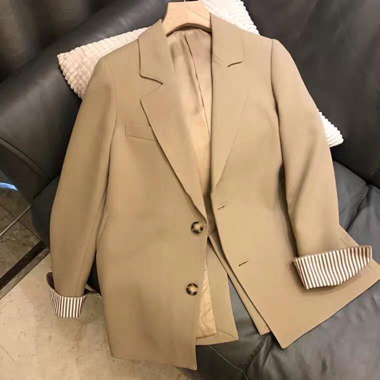 Product Introduction of Áo khoác blazer áo khoác vest nữ 2 lớp có đệm cầu vai rất đẹp khuy nút cao cấp Voi Women Top 11