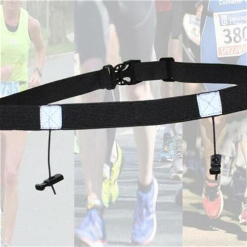 Product Introduction of Men Women Sport Waistband Marathon Running Competition Number Cloth Belt Adjustable Sash <ADH1016> 10