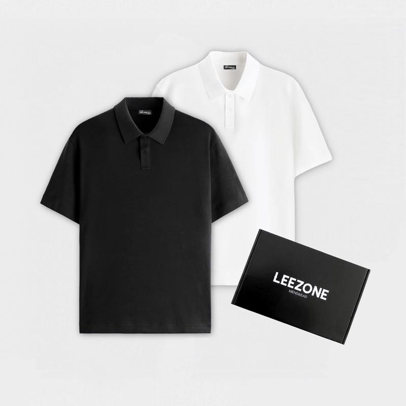 Áo Polo Nam LeeZone  Chất Cotton 4D Thoáng Mát | Polo Classic