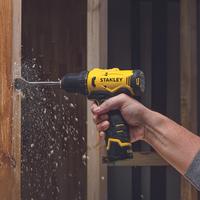Gambar Stanley Cordless Drill Driver / Bor Impact Baterai 2.0Ah 12Volt SCD10D2K - SCD10D2K Only dari Teknikmart Kota Administrasi Jakarta Barat 5 Tokopedia