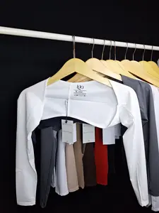 Manset Tangan sambung Bolero Black Standar & Jumbo Polos Spandex Lembut & adem Panjang Muslim Handsock