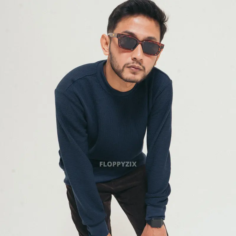 CREWNECK WAFFLE PRIA / CWENECK BASIC POLOS / SWEATER WAFFLE / JAKET PRIA WAFFLE 4