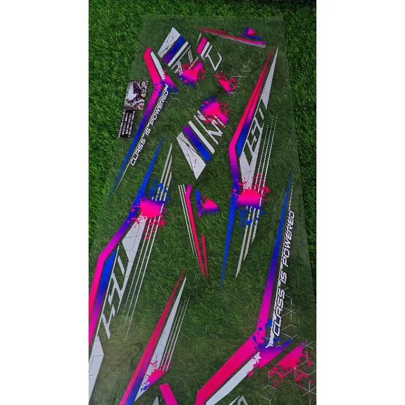 (COD)striping transparan FU LAMA / Barong Motor