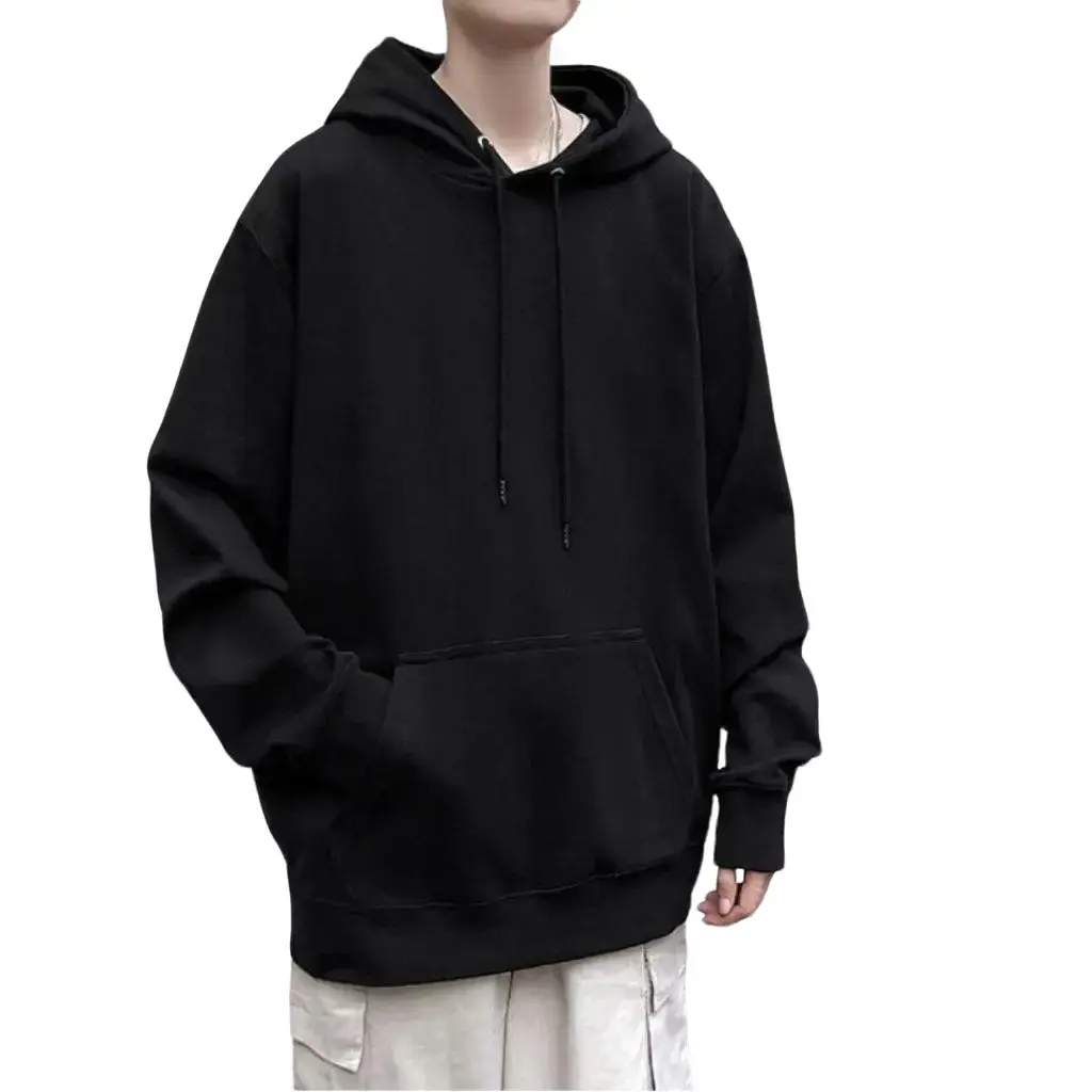 ÁO KHOÁC HOODIE UNISEX MÀU ĐEN TRƠN Tay Dài FORM RỘNG NAM NỮ CHẤT VẢI NỈ CỰC ĐẸP ÁO KHOÁC HOODIE LOCAL BRAND Menswear