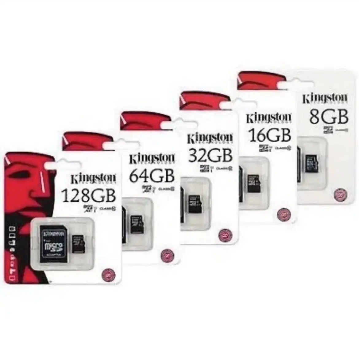 Kingston เมมโมรี่การ์ด 32/64128GB SDHC/SDXC Class 10 UHS-I Micro SD Card with Adapter กล้อง