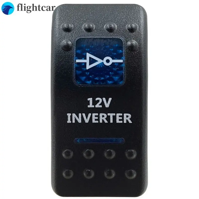 Công Tắc Rocker Chuyển Đổi, trạng thái bật, tắt và tắt, Phụ Kiện Led Xanh DPDT, Thích Hợp Cho Ô Tô, Thuyền, NARVA, Carling, ARB 7
