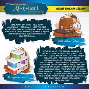 SPEAKER MUROTTAL ALQURAN 30 JUZ + BUKU PANDUAN