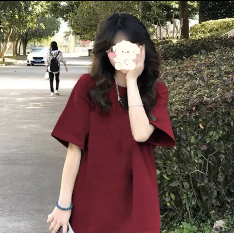 Áo thun TRƠN nam nữ chất cotton cục xinh 1