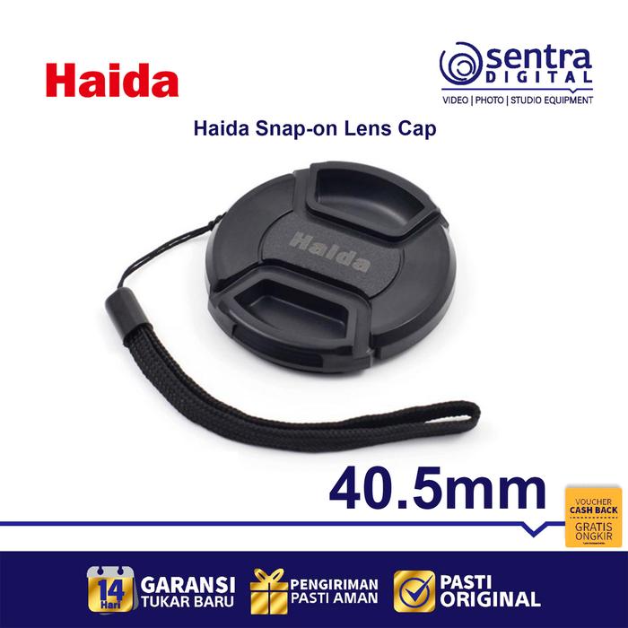 Gambar Haida Snap-on Lens Cap HD1051 Tutup Lensa 40.5mm dari Sentra Digital Kota Surabaya 4 Tokopedia