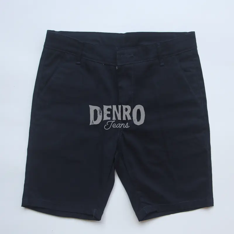 Celana Pendek Katun Soft Twill Basic Pakai Sleting YKK ASLI 2