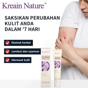 Kreain Nature Krim Penenang Kulit Meredakan Gatal dan Perih Kulit Krim Bayi untuk Dewasa - Formula Lembut Extra Gentle  Atasi Kulit Kering Bersisik dan Gatal 20g