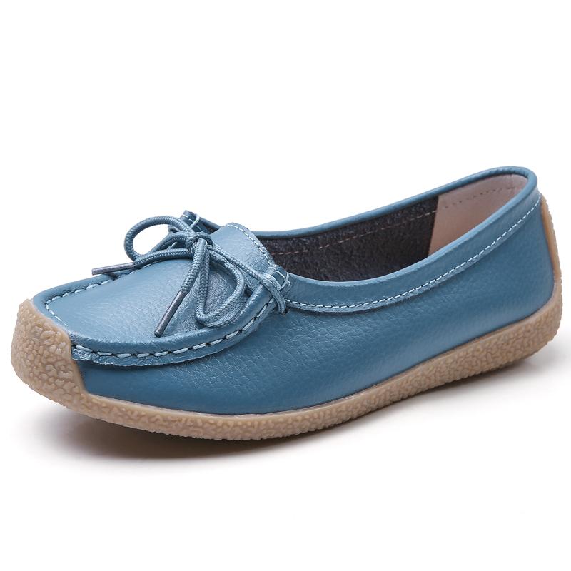 Product Introduction of JINTOHO Summer Women Fashion Casual Shoes Leather Slip-on Luxury Lofers Ladies Designer Sneakers Hollow Out Breathable Women Flat Shoes 34