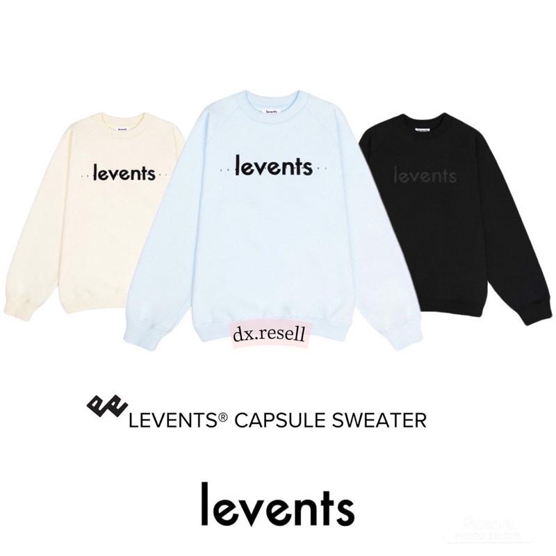 Áo Tay Dài LEVENTS CAPSULE SWEATER / All Black,Cream, BabyBlue