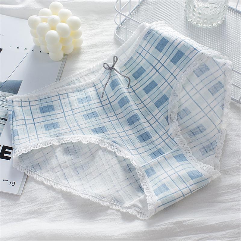 Product Introduction of Quần Lót Nữ Quần Lót Polo Dot Mới Quần Lót Nữ Cotton Giữa Eo In Quần Lót Nữ Dễ Thương Women Thun 20