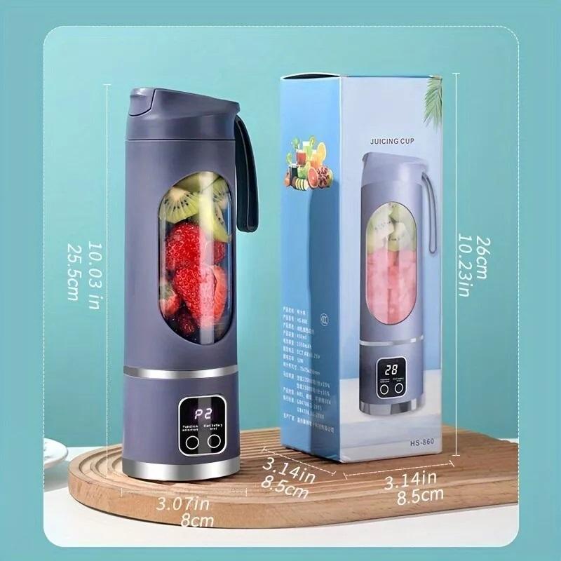 Product Introduction of ReadyStock - Electric Juicer Blender With Straw 12 blades Juice Cup Vegetable Smoothie Milkshake / Fruit juicer 36