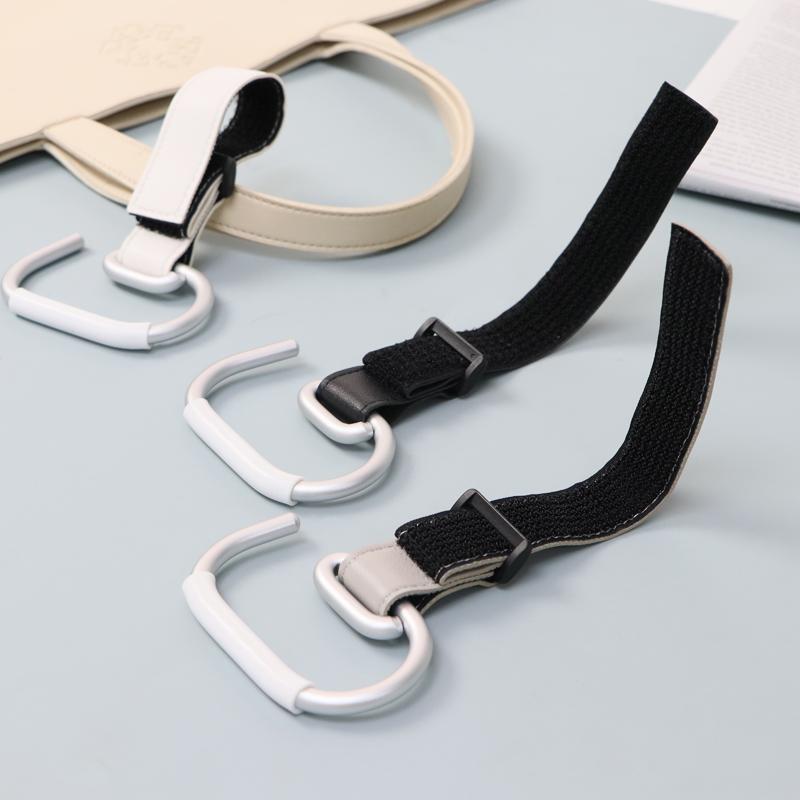 Product Introduction of Baby Stroller Hooks, 2 Counts/set Stroller Bag Hooks for Hanging Diaper Bags, Multipurpose Hooks for Grocery Shopping Bags 3