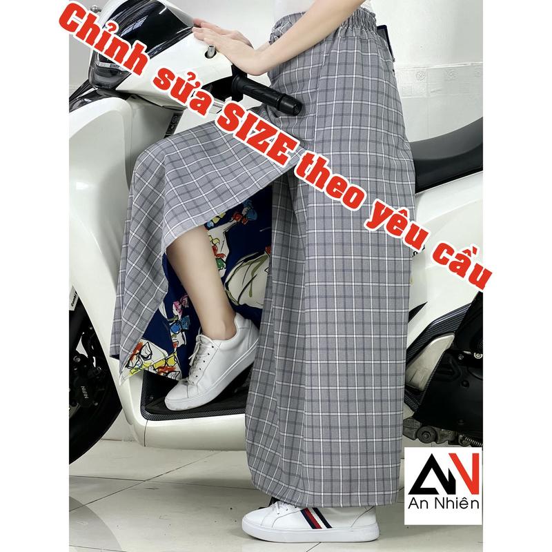 [được chọn mẫu] váy chống nắng loại 2 lớp xẻ tà chất vải dày dặn Nữ Voi Women