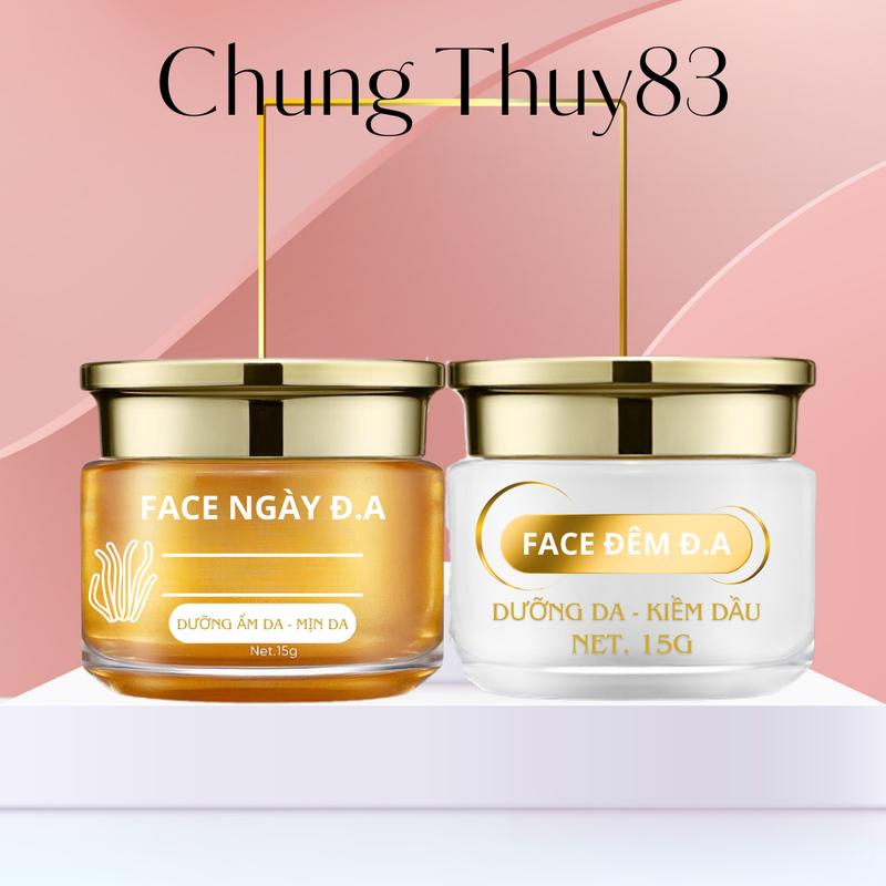 COMBO SẢN PHẨM MỚI 1 KEM FACE NGÀY VÀ 1 KEM FACE ĐÊM  Skincare Kem Face Nữ Women Làm đẹp Massage Son Làm Đẹp Da Serum