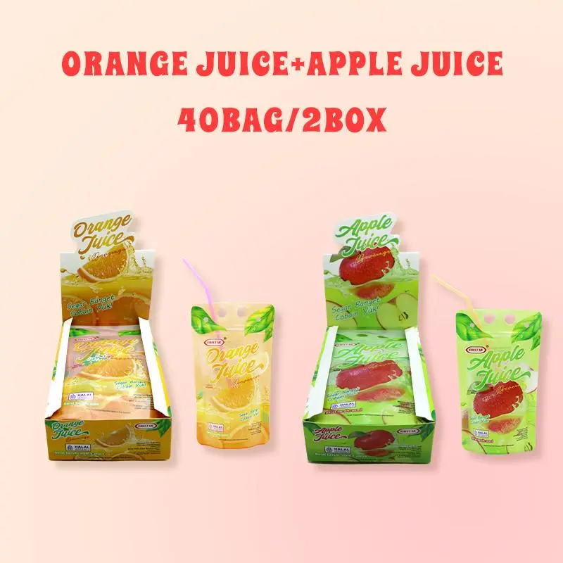SWEET ORANGE JUICE 1BOX+APPLE JUICE 1BOX