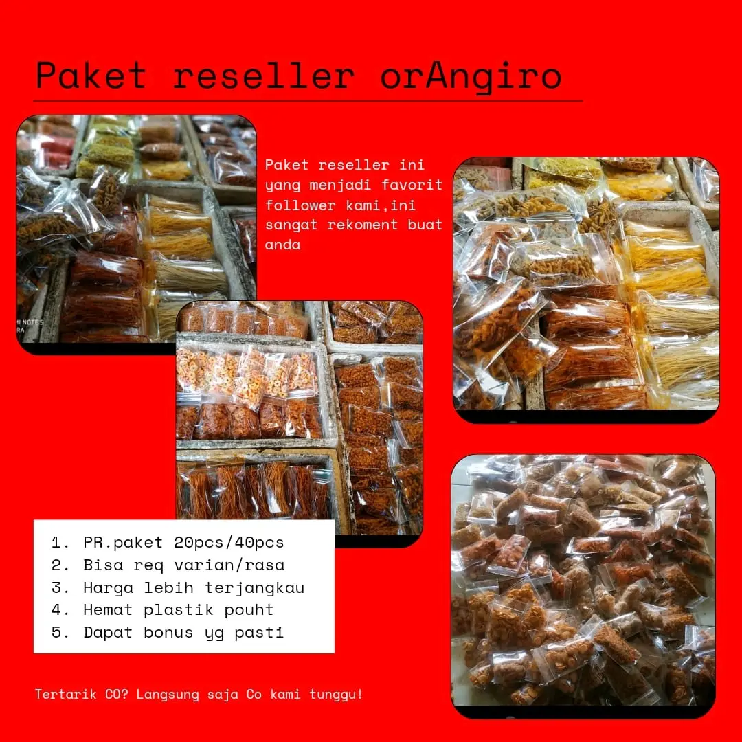 ( COD ) PAKET USAHA Snack Makaroni Pedas 100 / 40pcs