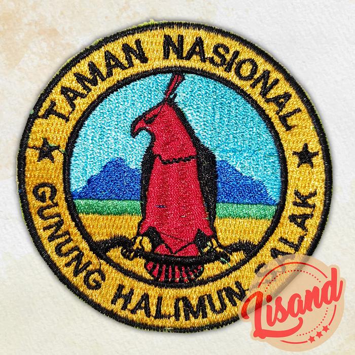 Gambar Patch Emblem Bordir Taman Nasional Gunung Halimun Salak dari Lisand Kota Bogor Tokopedia