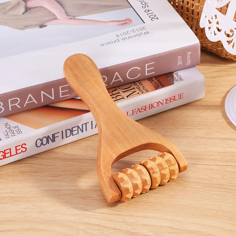Product Introduction of Máy Massage Thủ Công Tay, Búa Mát Xa Con Lăn Gỗ Cầm Tay, Để Mát Xa Các Huyệt Mặt Và Kinh Tuyến, Dụng Cụ Mát Xa 7