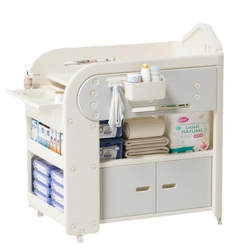 Movable baby Diaper Changing Table Portable Bath Daycare Center Household Standing Baby Changing Table Baby Changing Table 2