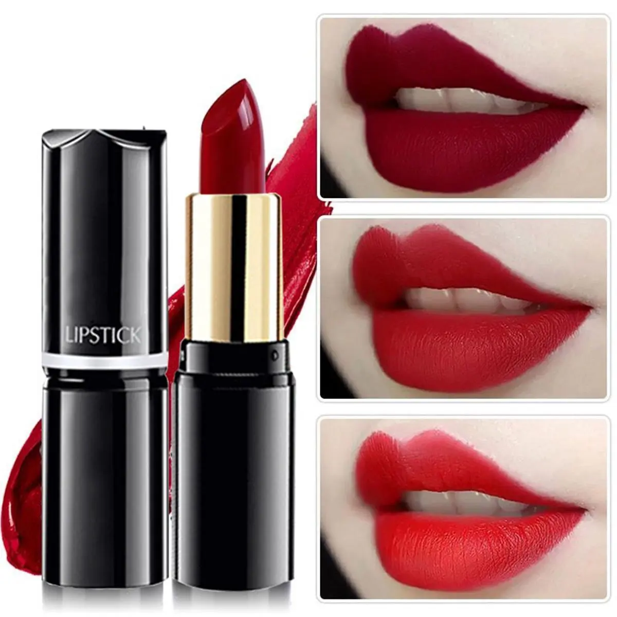 Matte Lipsticks Waterproof Long Lasting Not Fading Velvet Lipsticks Makeup Cosmetic
