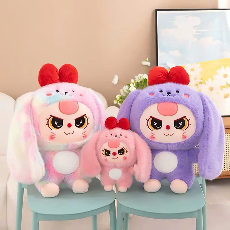 Gấu Bông Baby Three Hàng Cao Cấp- Lông Mềm Mịn , Gấu Xinh Xắn Phù Hợp Mọi Lứa Tuổi kt 30cm 4