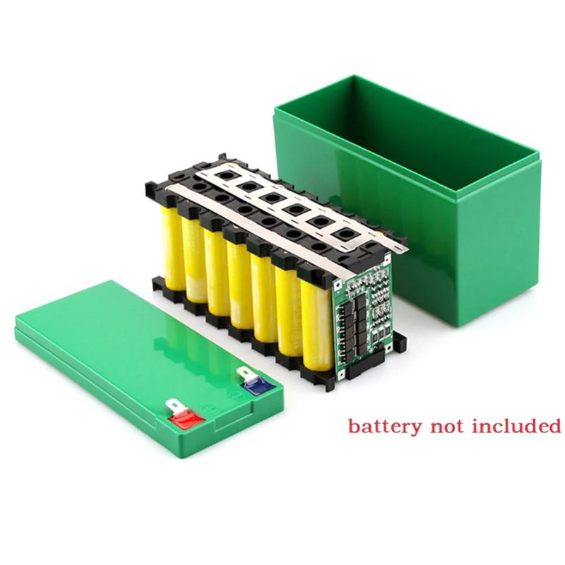 Product Introduction of Battery Pack Organizers Accessory 12V Lead Acid Battery Box 18650 Cells ABS Storage Box Battery System Colorful 18650 Lithium Battery Storage Box Plastic 3x7 Holder Battery Case Holder Fit 18650 Lithium Battery 11