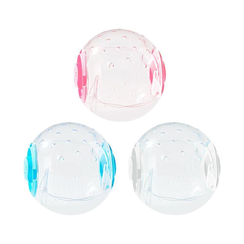 Product Introduction of Hamster Toy Ball Transparent Rolling Ball Plastic Silent Wheel Toy Running Pet P9W7 26