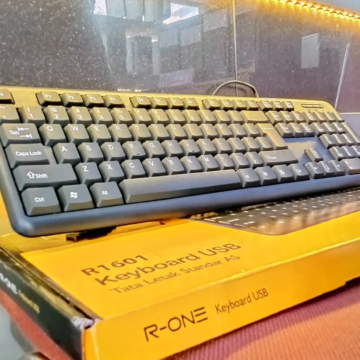 Keyboard USB R One R1601 Standar AS R-ONE KEYBOARD Kabel