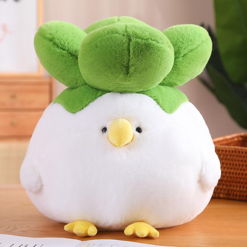 Product Introduction of Đồ Chơi Nhồi Bông Gà Kawaii, Củ Cải, Chim Trắng Và Rau Củ, Dành Cho Bé Gái Dễ Thương, Quà Sinh Nhật, Đồ Chơi Động Vật Mềm 21