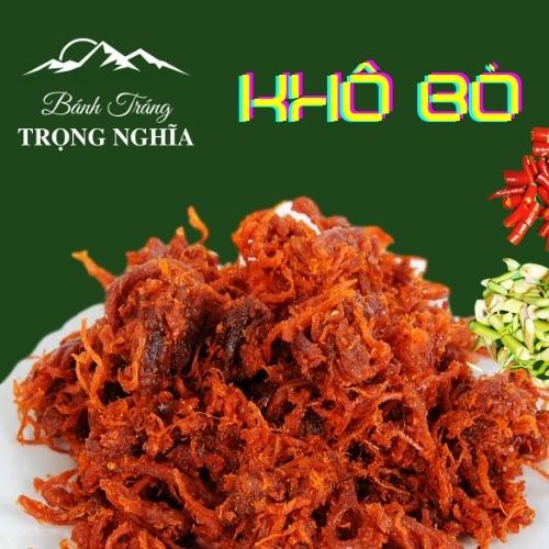 Hủ 200G Khô Bò Trộn Bánh Tráng Trọng Nghĩa Snack Food
