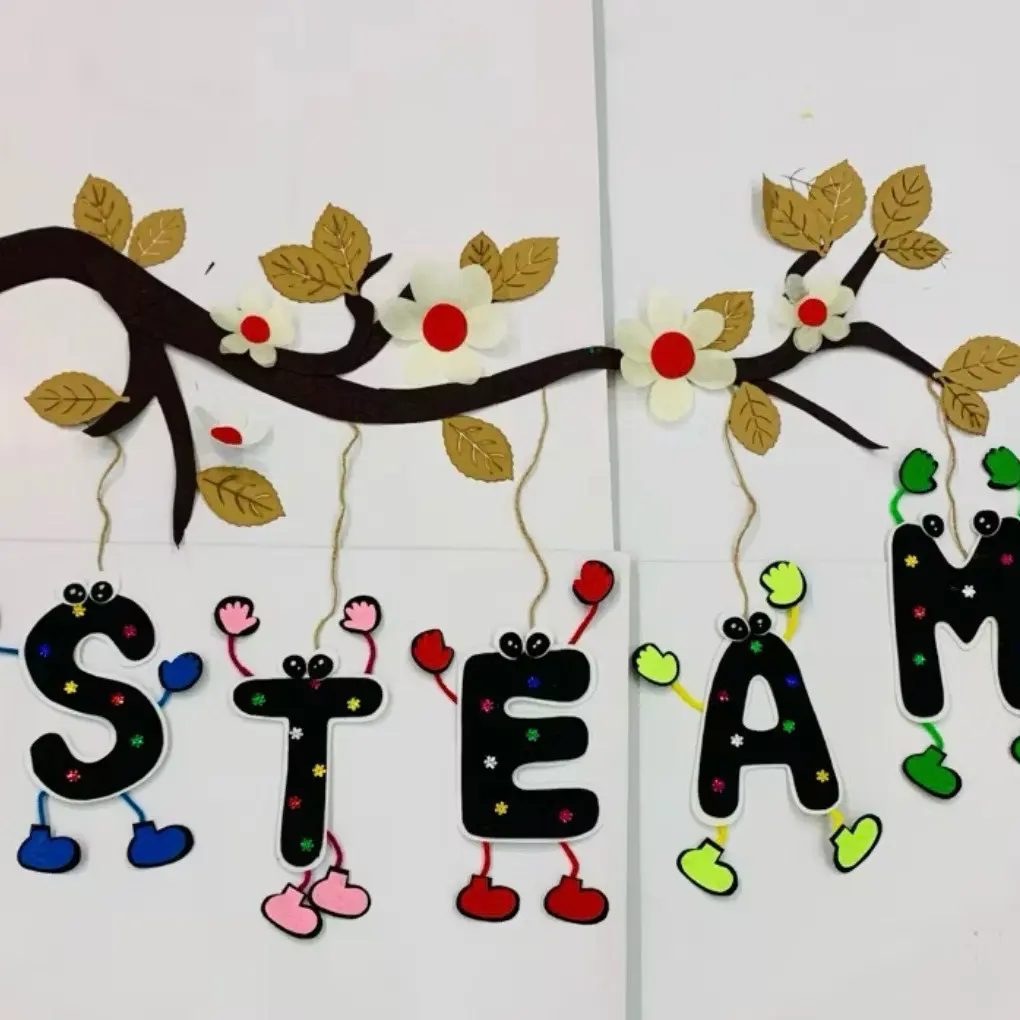 Góc steam trang trí cách điệu đẹp mắt