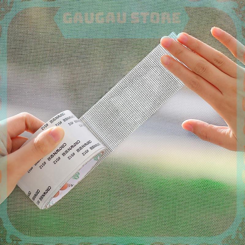 Cuộn Băng Keo Dán Lưới Rèm Cửa Sổ Chống Muỗi Chống Côn Trùng Vá Lưới Bị Rách Tiện Lợi HCM