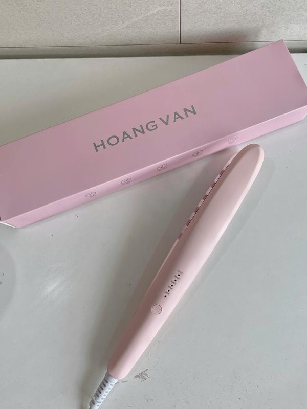 Máy dập phồng chân tóc PRO 2026 by HOANGVAN - công nghệ gốm sứ tourmaline - ion âm bảo về tóc Máy Uốn Tóc Women Nữ