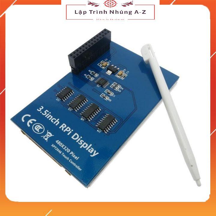 [Lập Trình Nhúng A-Z][G1] Màn Hình Cảm Ứng LCD TFT 3.5 + Bút Cảm Ứng Raspberry Pi 2 Pi 3 (Có Vỏ Mica) 1