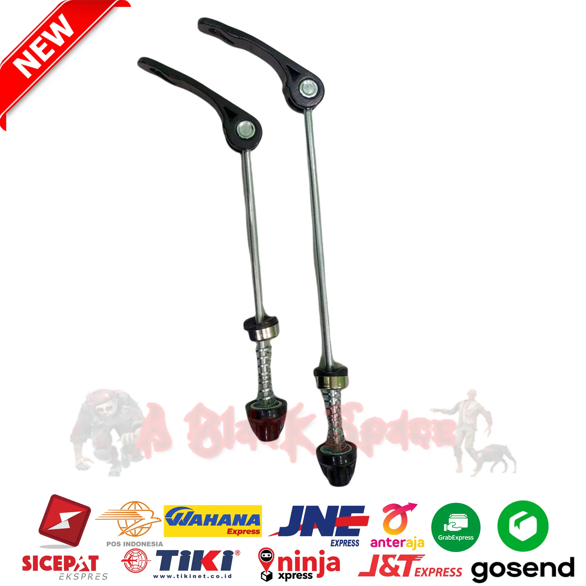 As Quick Release Sepeda As QR Hub Depan Belakang As Roda Sepeda MTB