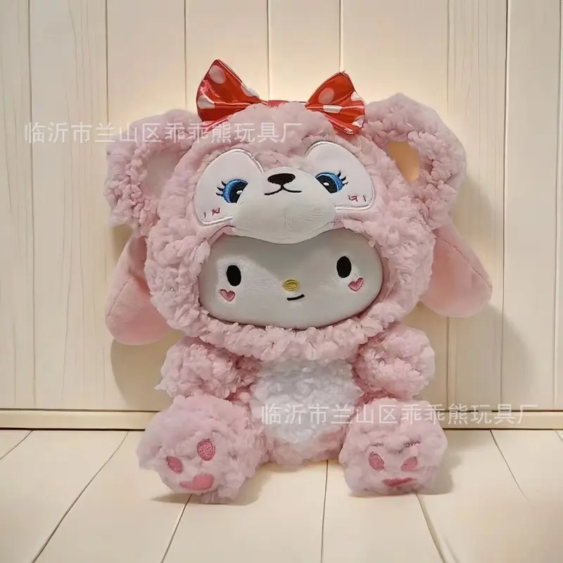 Gấu Bông Hottrend 20 25 CM Nhiều Mẫu Dễ Thương Kuromi Cinnamol Pochaco Melody 5
