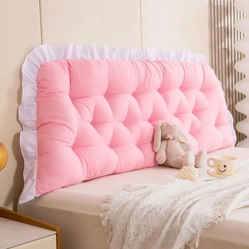 Đệm Ghế Sofa Đầu Giường Đệm Nệm Mềm, Tựa Lưng Lớn, Phong Cách Ins, Đồ Trang Trí Giường Công Chúa Dễ Thương, Vỏ Mềm Tatami, Thích Hợp Cho Ký Túc Xá Và Ghế Sofa 2