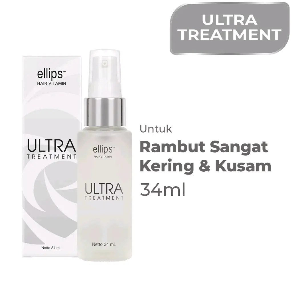 Ellips Ultra Treatment 34ml Hair Vitamin Rambut