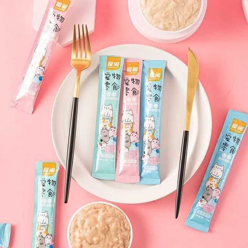 Combo 100 thanh Súp Thưởng Shizuka 15g Dành cho Chó Mèo - Gold Pets Shop 2