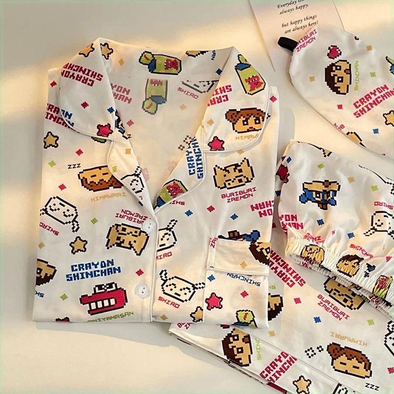 Bộ Pijama, Đồ Bộ Mặc Nhà Nữ Dáng Cộc dễ thương